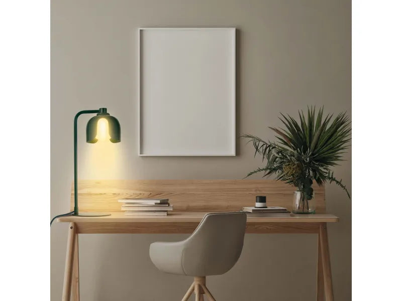Lampada da Tavolo OSRAM Corolle G9 Verde, Lampada Decorativa Moderna in Metallo per Comodino, Scrivania e Angoli Lettura | Osram