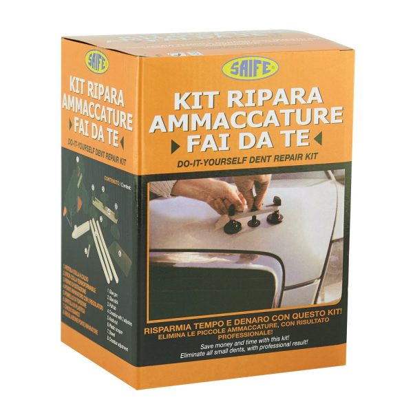 Kit Ripara Ammaccature Carrozzeria Auto Rhutten con Pistola Colla e Accessori