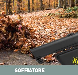 Aspiratore soffiatore 3000W con sacca raccolta Kombo
