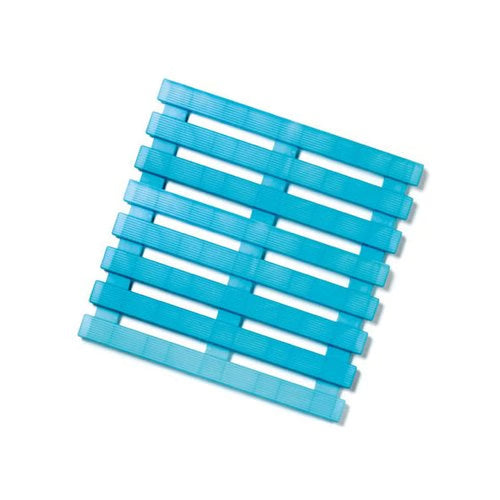 Pedana doccia 58x58 G-Lido azzurro opaco Gedy