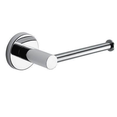 Porta rotolo cromato con biadesivo Felce Plus Gedy