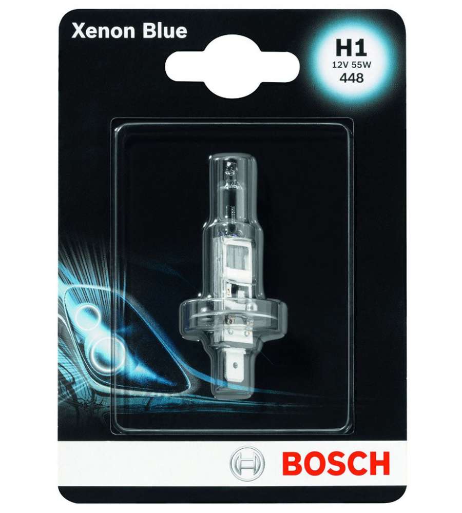 Lampadina Auto Bosch Xenon Blue H1 12V 55W P14,5s