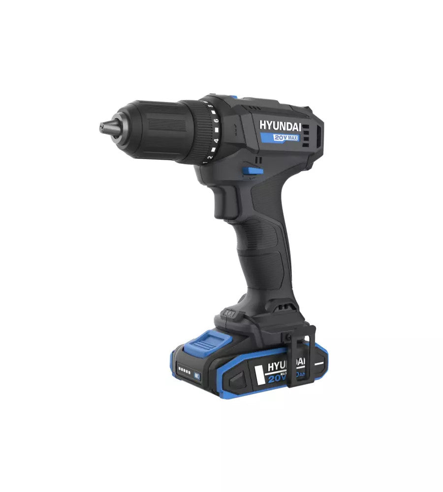 Trapano avvitatore a batteria Hyundai 2.0Ah 40Nm