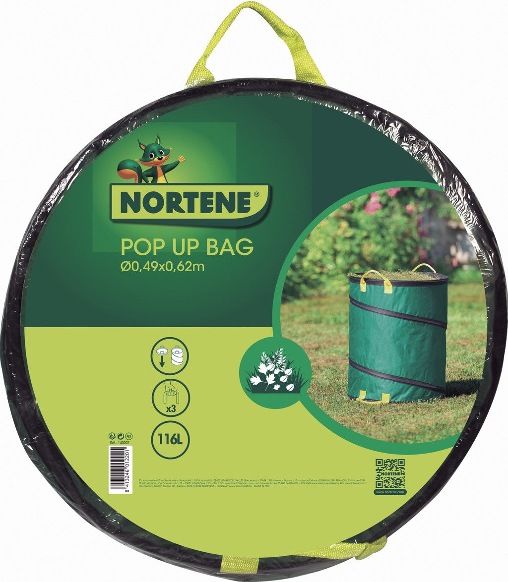 Sacco da giardino pop-up richiudibile Nortene 49 x 62 cm