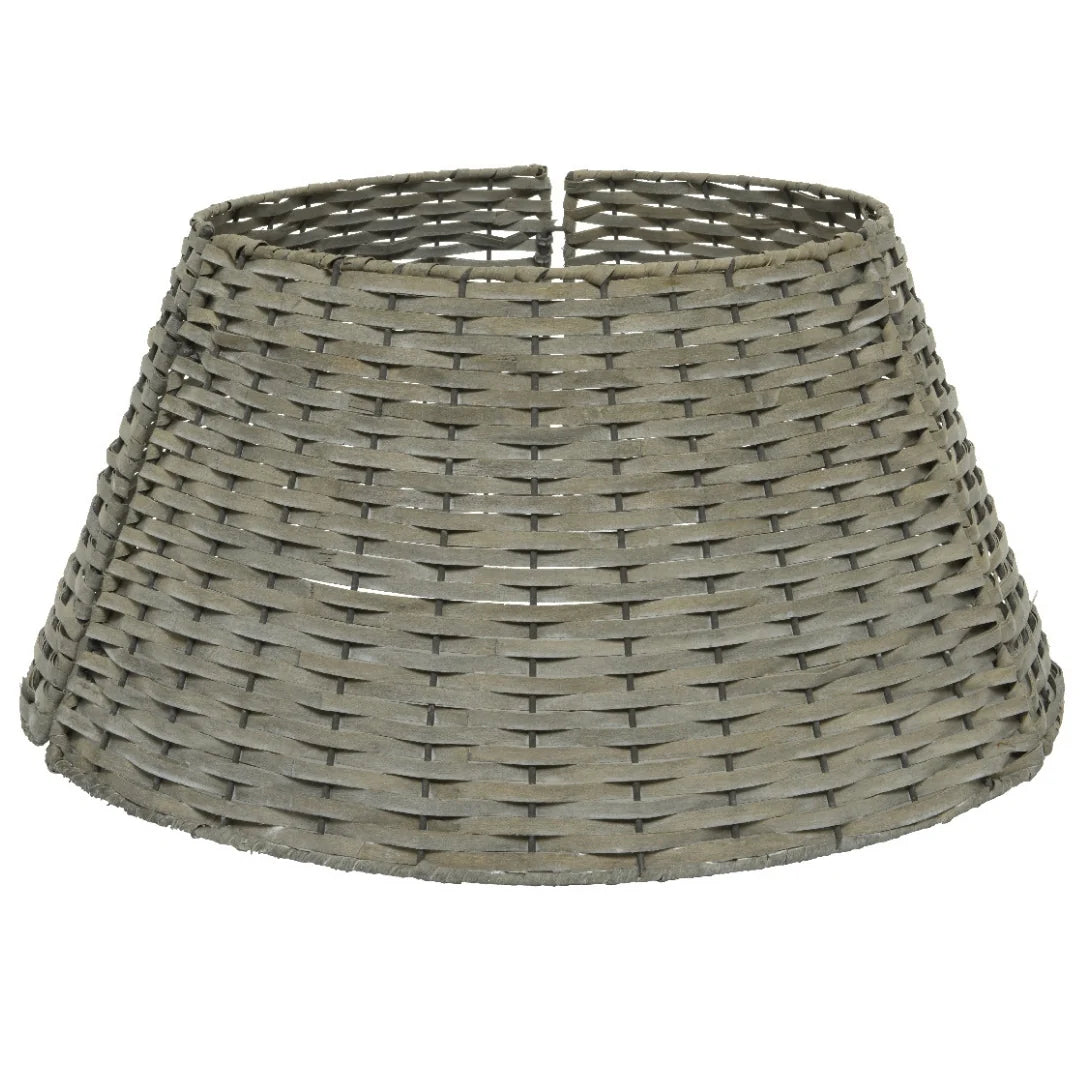 Copri Base per Albero di Natale Colore Grigio Diametro 70cm | Kaemingk