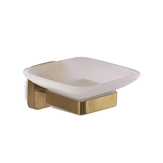 Porta sapone da bagno oro Tonga Gedy