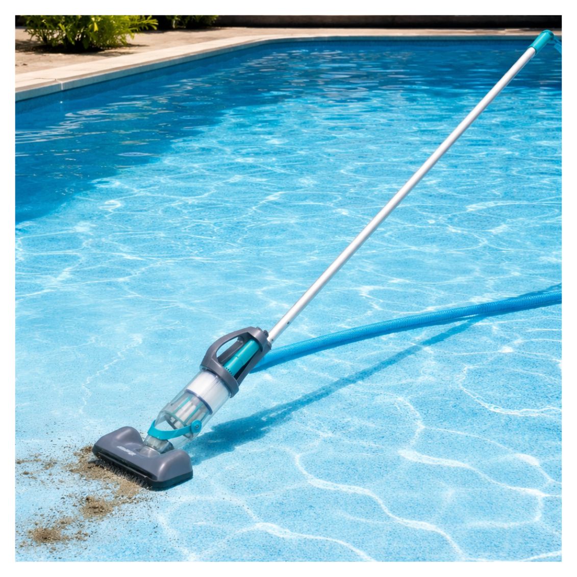 Aspiratore per Piscina Bestway AquaGrip a Batteria, Pulitore Portatile per Idromassaggi e Piccole Piscine | Bestway