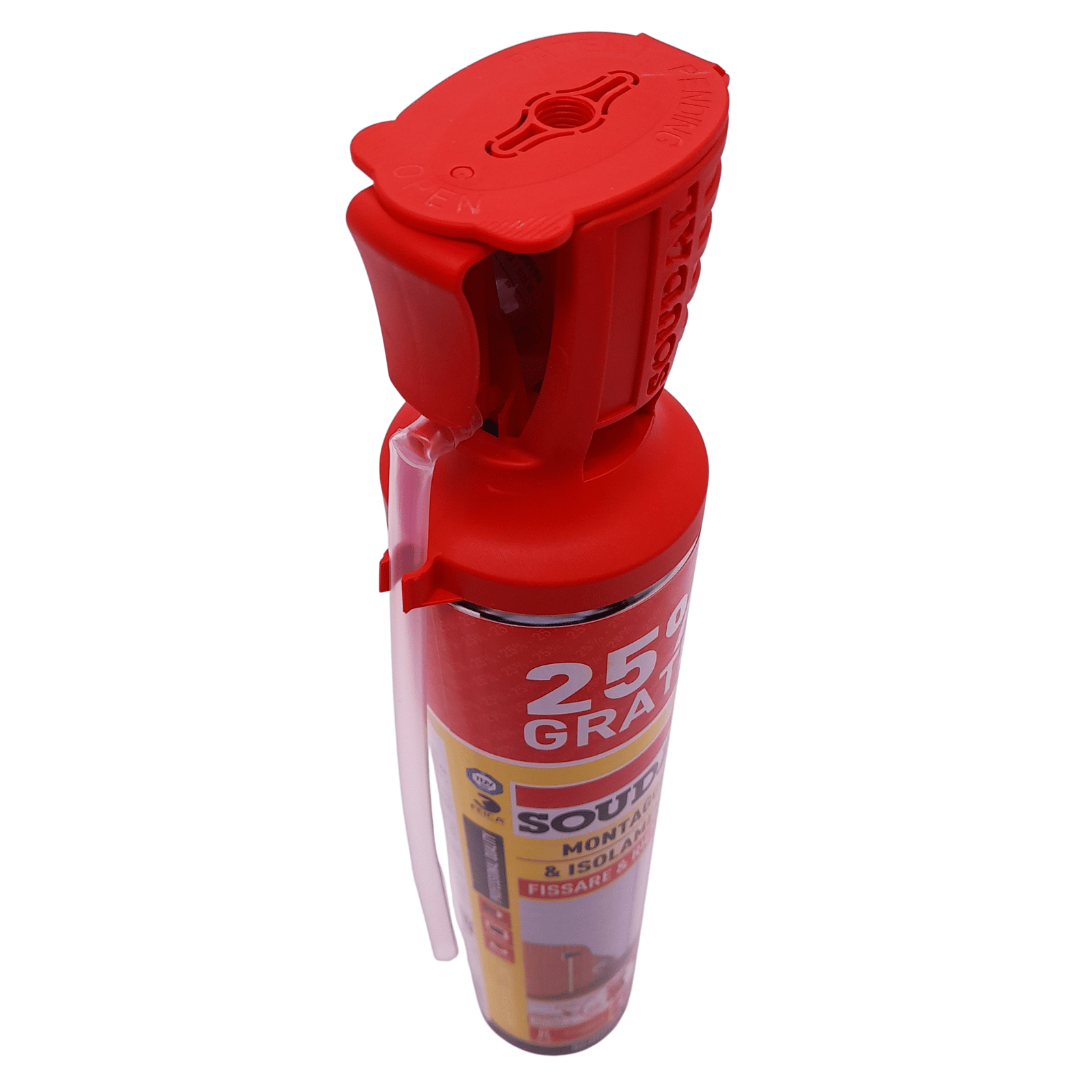 Schiuma Poliuretanica SOUDAL Genius Gun per Montaggio e Isolamento 750ml, Applicatore Manuale Riutilizzabile | SOUDAL