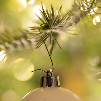 Appendino per palline di natale in ferro dorato Kaemingk