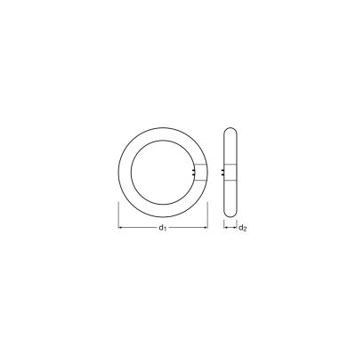 Circolina LED T9 11W luce neutra 4000K Osram
