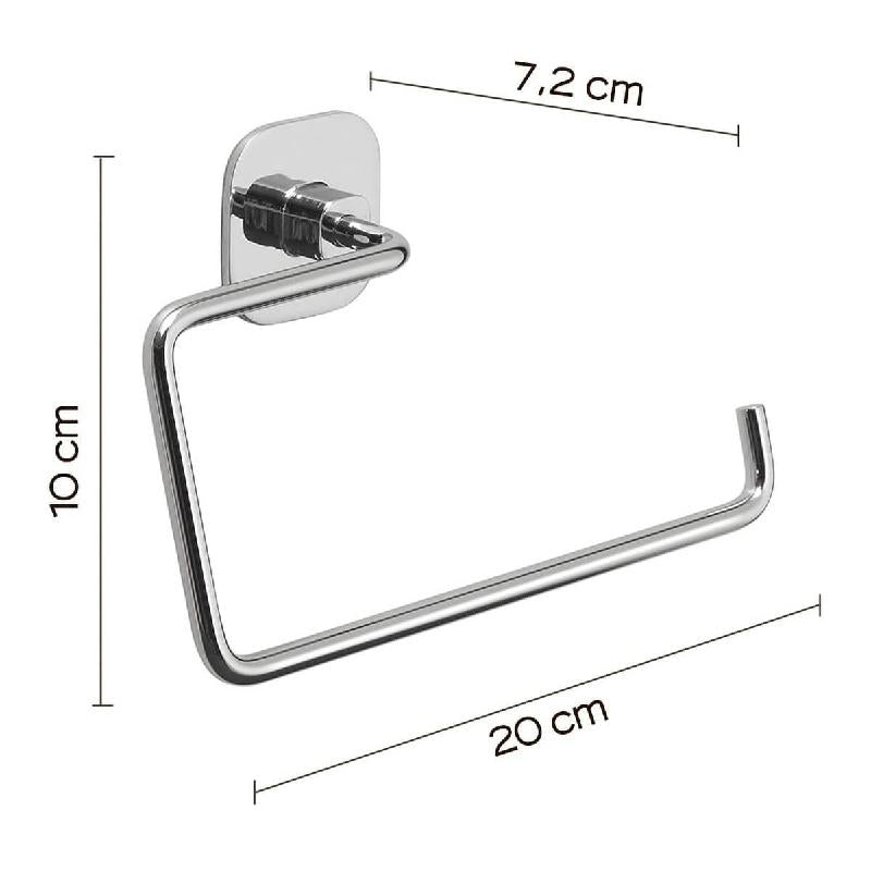 Porta salviette ad anello cromato Teide Gedy