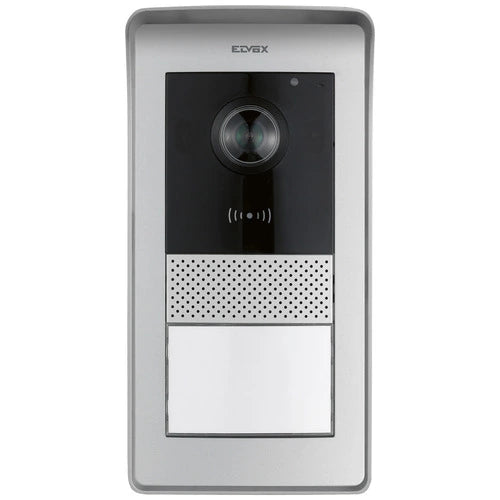 Kit videocitofono monofamiliare Elvox Vimar K42910 con schermo 7 pollici e lettore RFID