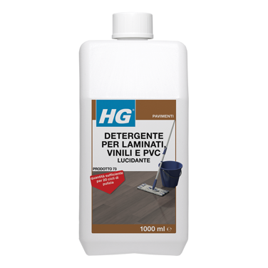 HG detergente lucidante per laminato