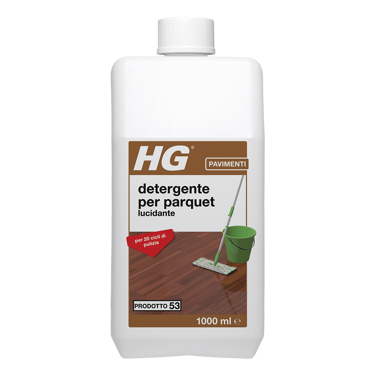 HG detergente lucidante per parquet