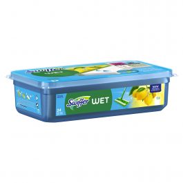 24 panni swiffer wet hygienic per pavimenti Swiffer