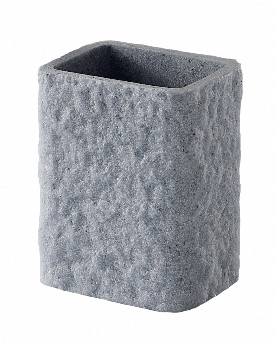 Porta spazzolini grigio Aries Gedy