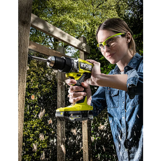 Trapano Avvitatore con Percussione Ryobi RPD18X-1C50S 18V ONE+ HP Brushless, 95 Nm con Batteria 5,0 Ah e Valigetta | Ryobi