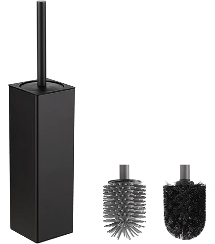 Scopino da terra nero opaco Felce Plus Gedy