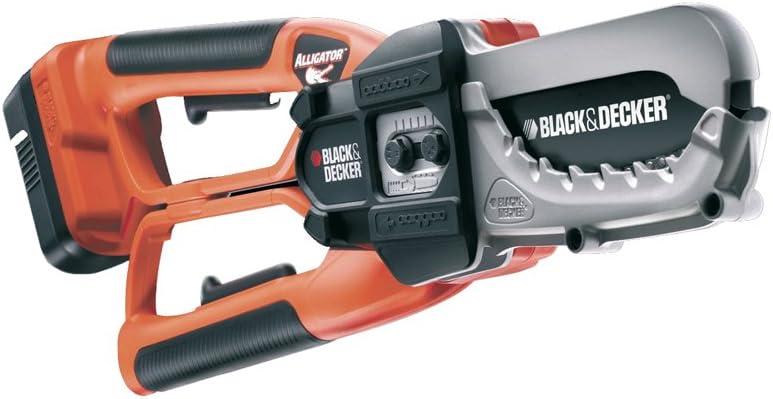 Elettrosega Seghetto a batteria Alligator 18V, con barra da 10cm Black & Decker