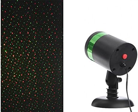 Proiettore Laser Natale Garden 4 Funzioni Rosso e Verde Kaemingk
