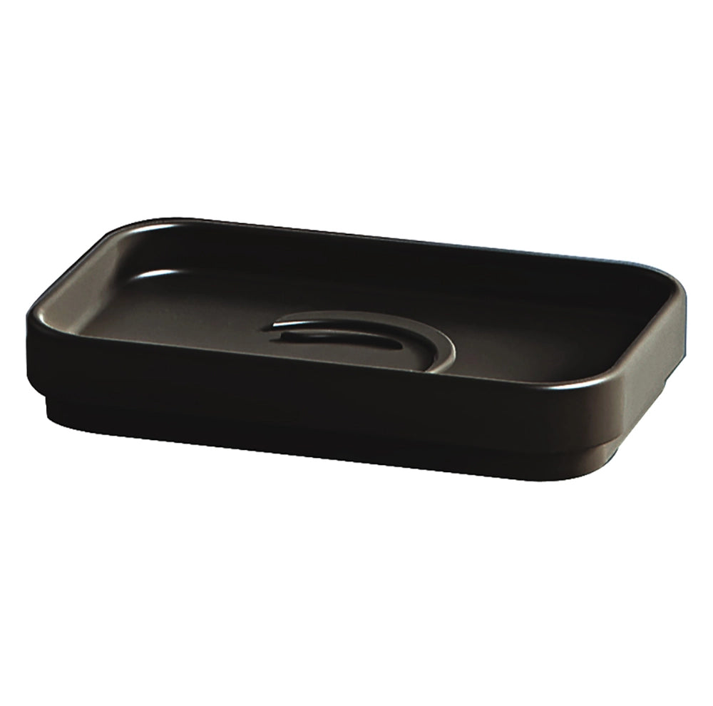 Porta sapone nero Seventy Gedy