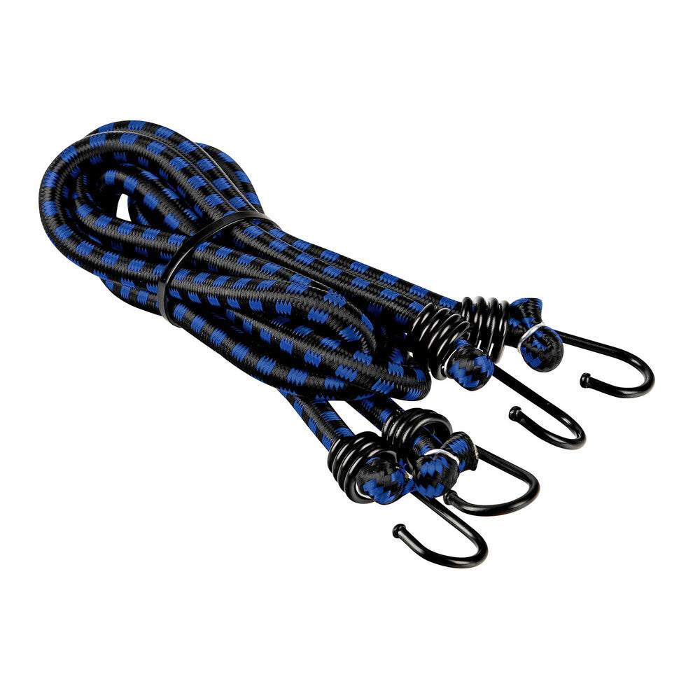 Corde elastiche standard 10 mm x 100 cm con ganci in acciaio Lampa
