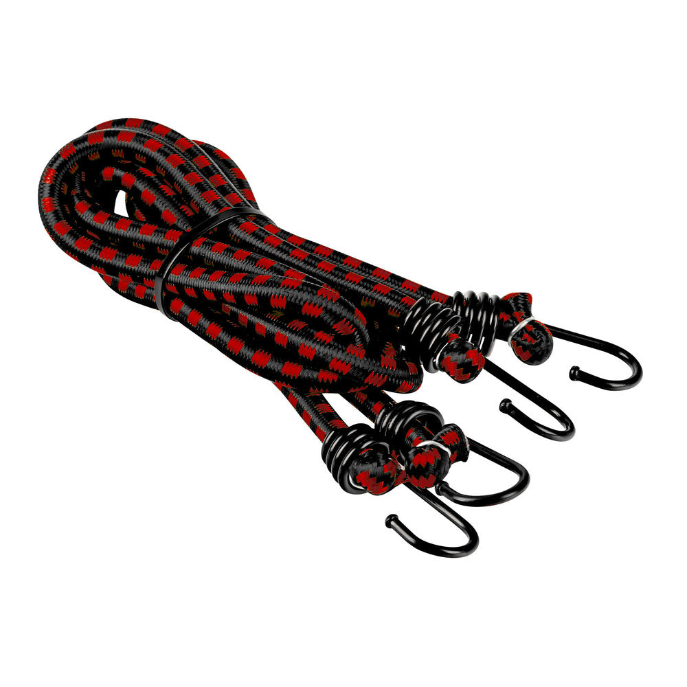 Corde elastiche standard 10 mm x 150 cm con ganci in acciaio Lampa