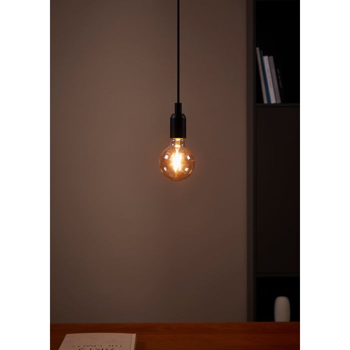 Lampadina LED G95 4W luce calda colore 2200K Globo