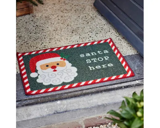 Zerbino Natalizio Antiscivolo 40x60 cm con Fantasie di Natale 6 Modelli Assortiti Decoris Kaemingk