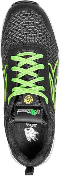 Mitch S3 UPOWER Scarpe Basse Nero/Verde