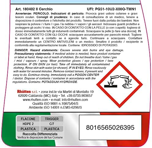 Rhütten La Ruota Pulitore Cerchi 750 ml Detergente Spray
