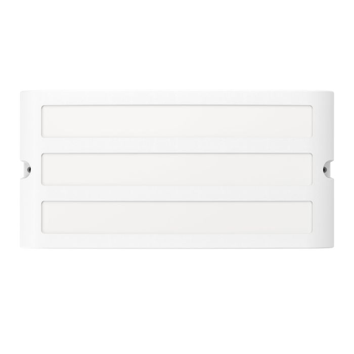 Applique da esterno Camarda E27 alluminio bianco IP54 Eglo