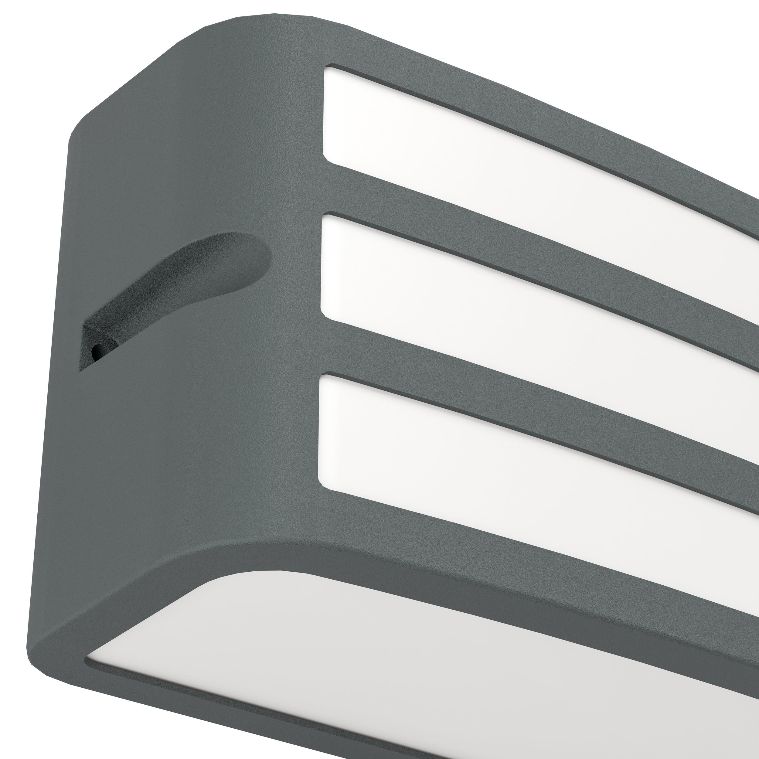 Applique da esterno Camarda E27 alluminio antracite IP54 Eglo