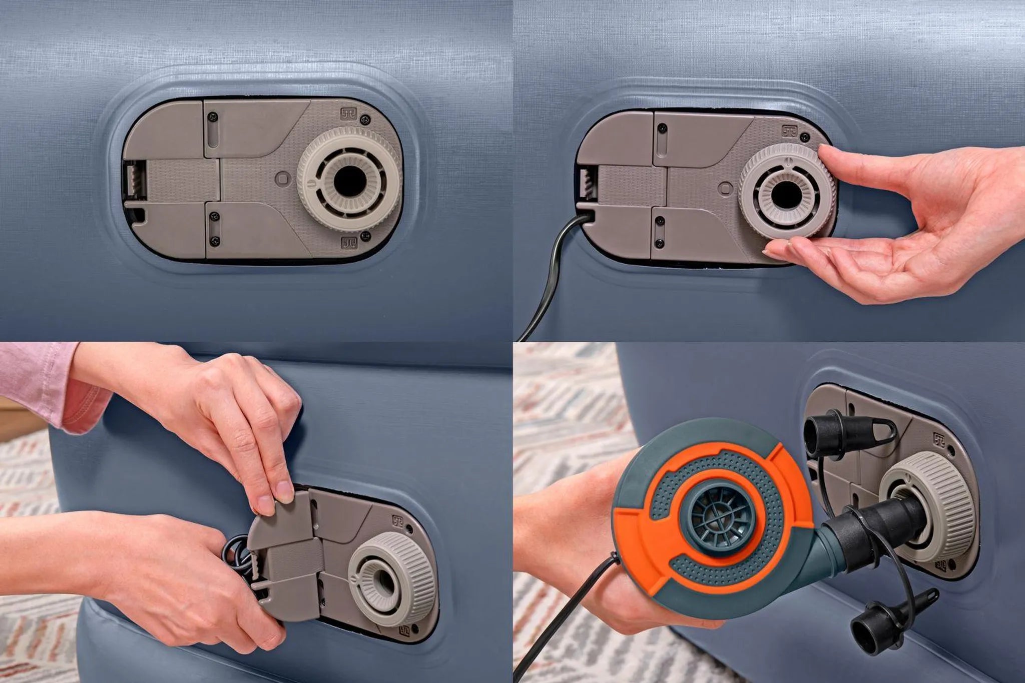 AIRBED TRITECH 191X97X51H C/POMPA ELETTRICA+ SACCA