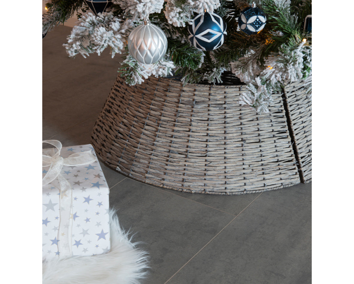 Addobbo natalizio copri gambe albero di natale dia57cm Alt.28cm Kaemingk