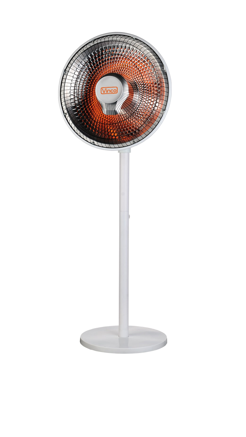 Stufa radiante a parabola Lampada riscaldante, Stufa radiante infrarossi, Stufa portatile, Potenza regolabile, Oscillazione automatica, Con interruttore di sicurezza ribaltamento | VINCO