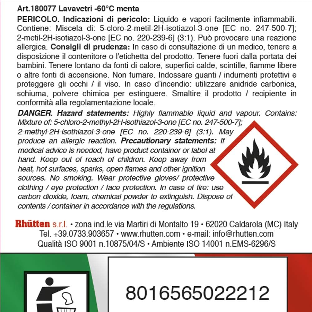 Rhütten Lavavetri SuperConcentrato -60°C Menta 250 ml