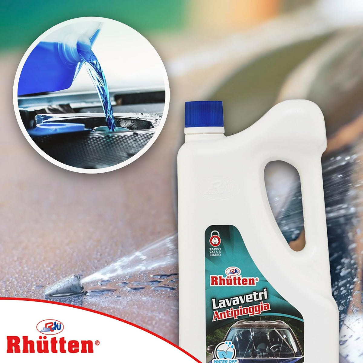 Rhütten Lavavetri Antipioggia Antigelo -10 °C 2 L