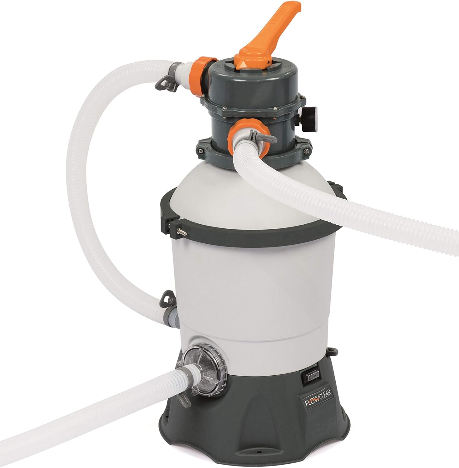 Piscina Fuori Terra Bestway Power Steel 404x201x100 cm, Set Completo con Pompa a Filtro a Sabbia e Scaletta | Bestway