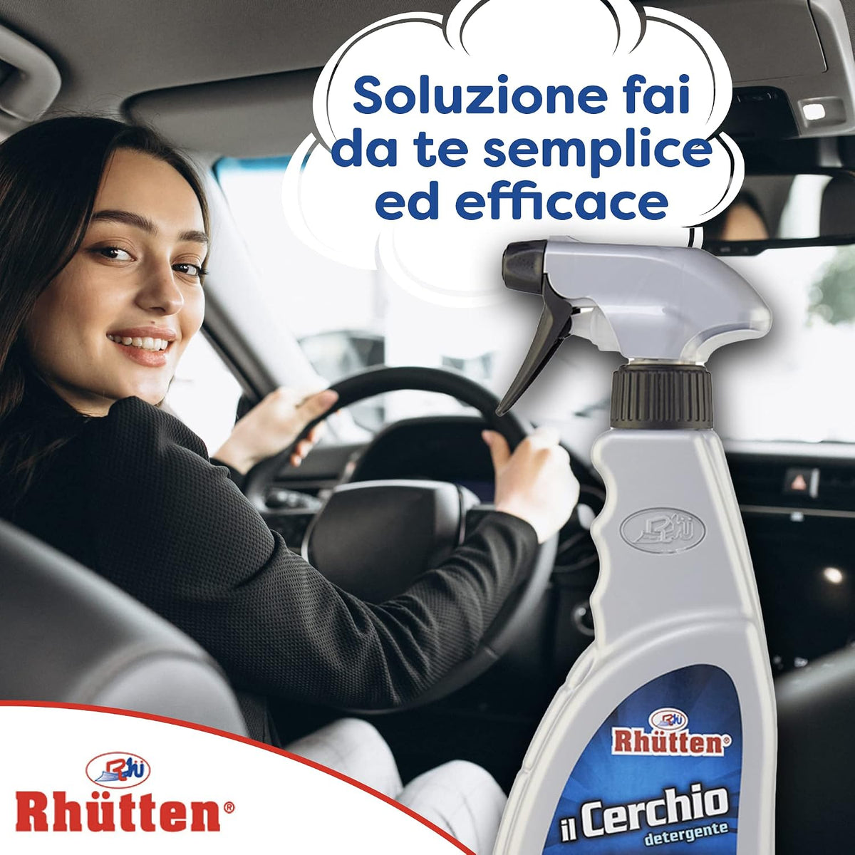 Rhütten La Ruota Pulitore Cerchi 750 ml Detergente Spray