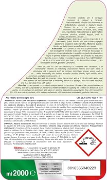 Rhütten Elimina Righe Nere 2 L Detergente per Camper e Caravan