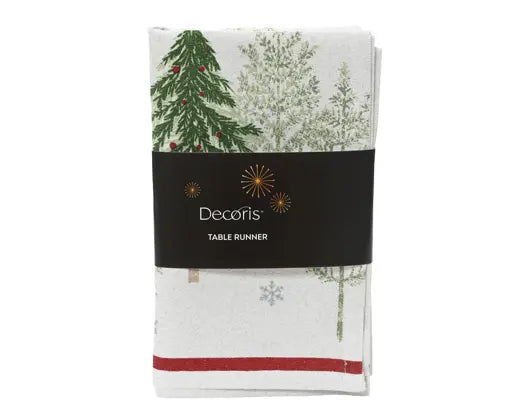 Tovaglia Runner Natalizia 30x150cm con Decoro Multiplo Assortito | Kaemingk