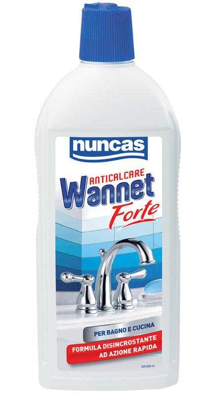 Detergente disincrostante forte per bagno anticalcare e brillantezza 500 ml Nuncas