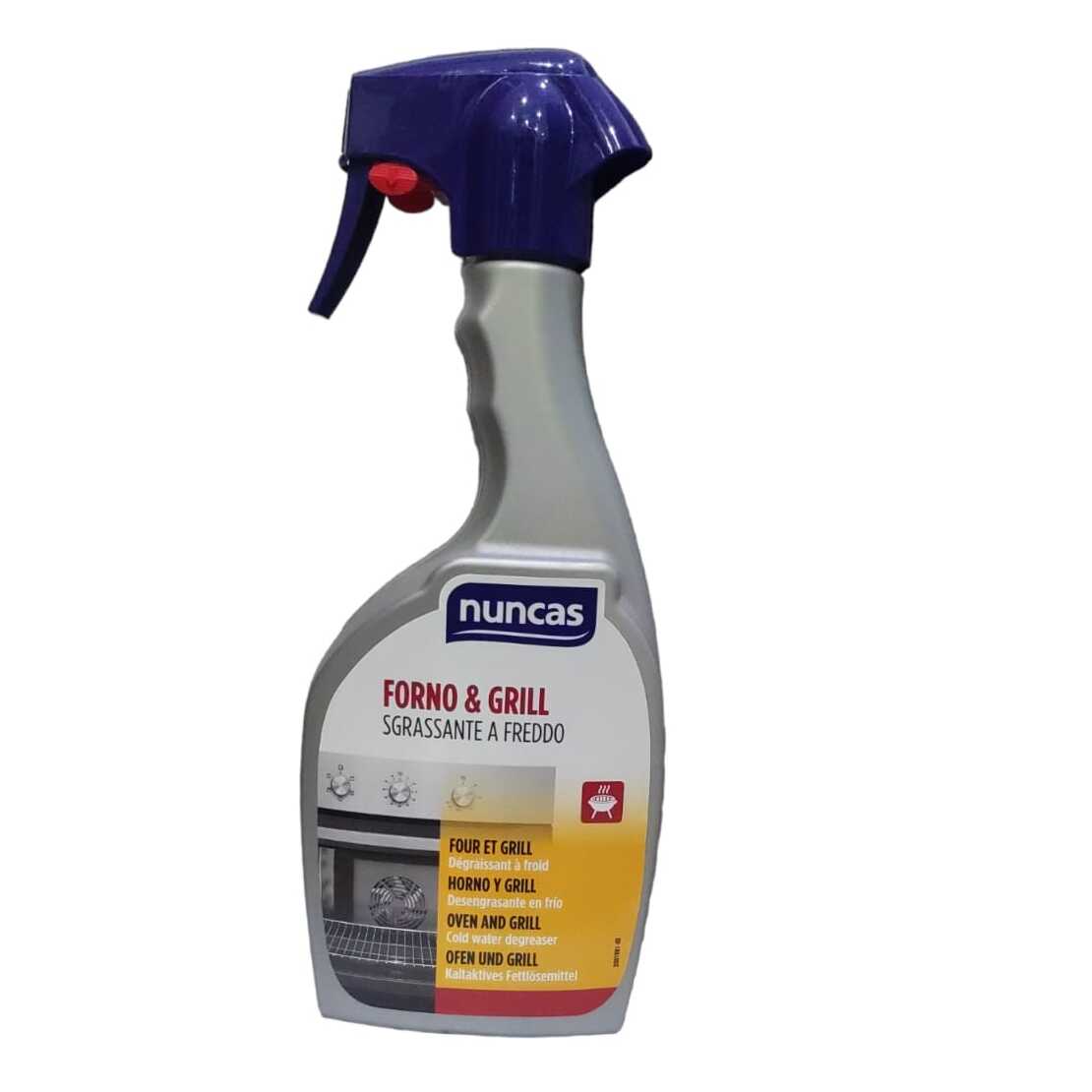 Detergente sgrassante intensivo per forni, grill e barbecue 500 ml Nuncas
