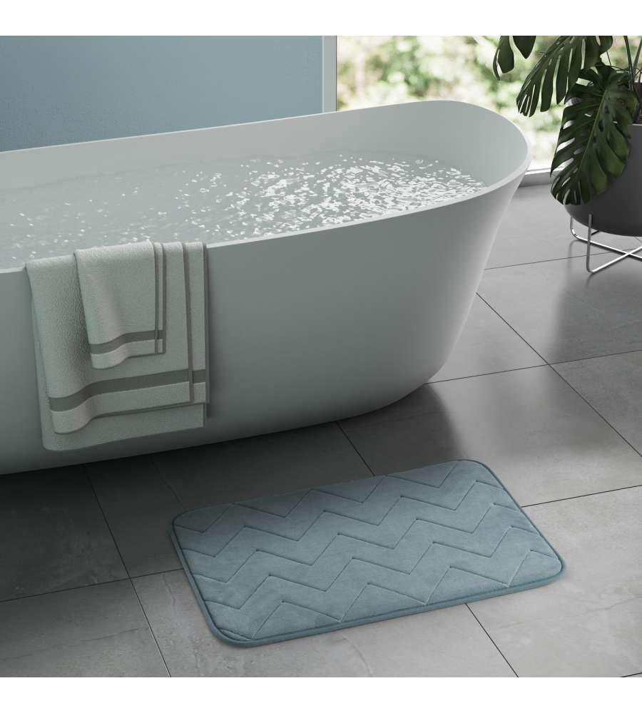 Tappeto da bagno Mousse 40x60 azzurro Gedy