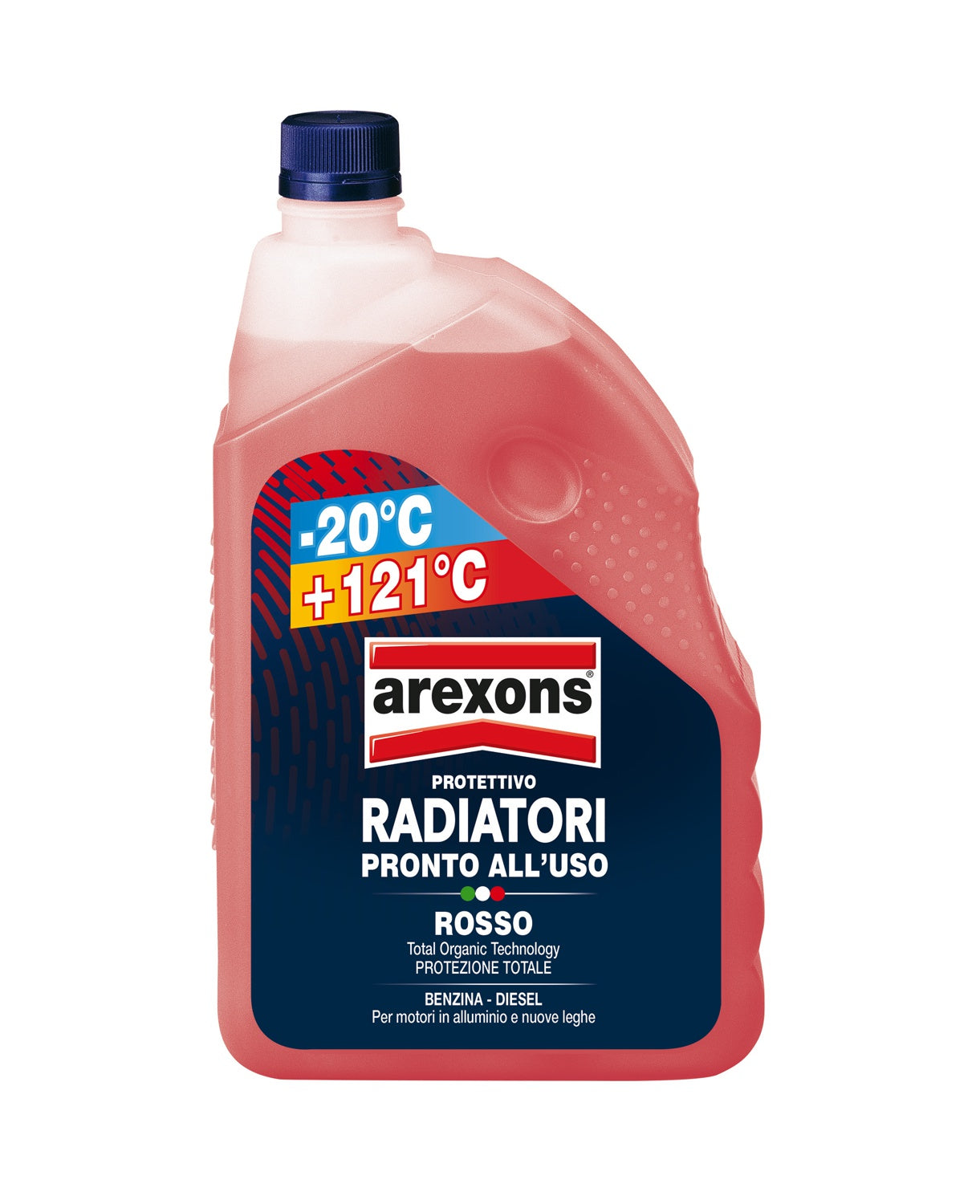 Liquido radiatori fino a -20 gradi rosso 4,5 L Arexons