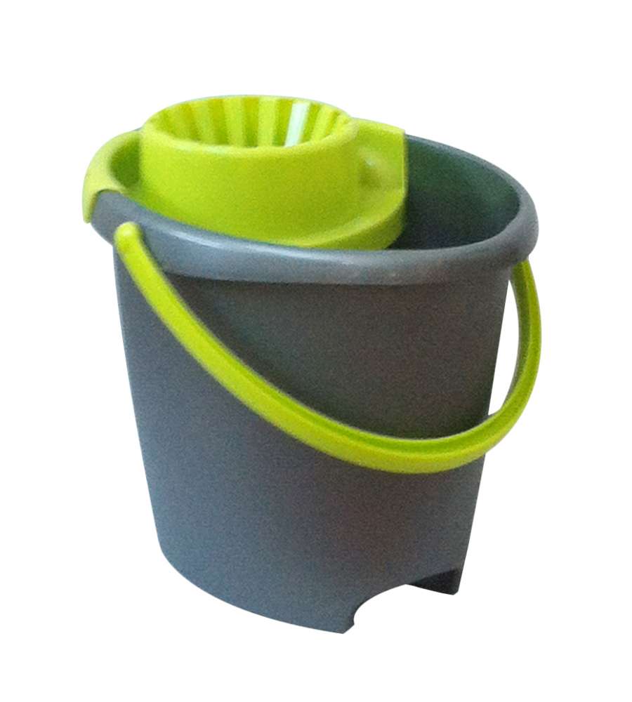 Secchio 13 litri con strizzatore per mocio Pippo