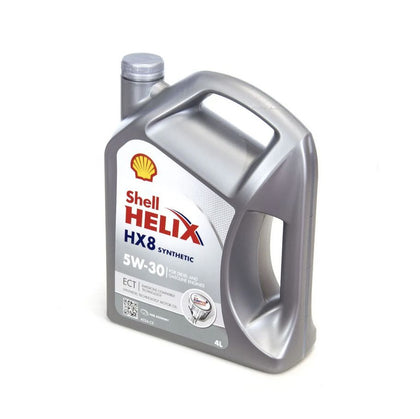 Olio motore sintetico lubrificante "Helix" HX8 5W-30 da 4 litri Shell