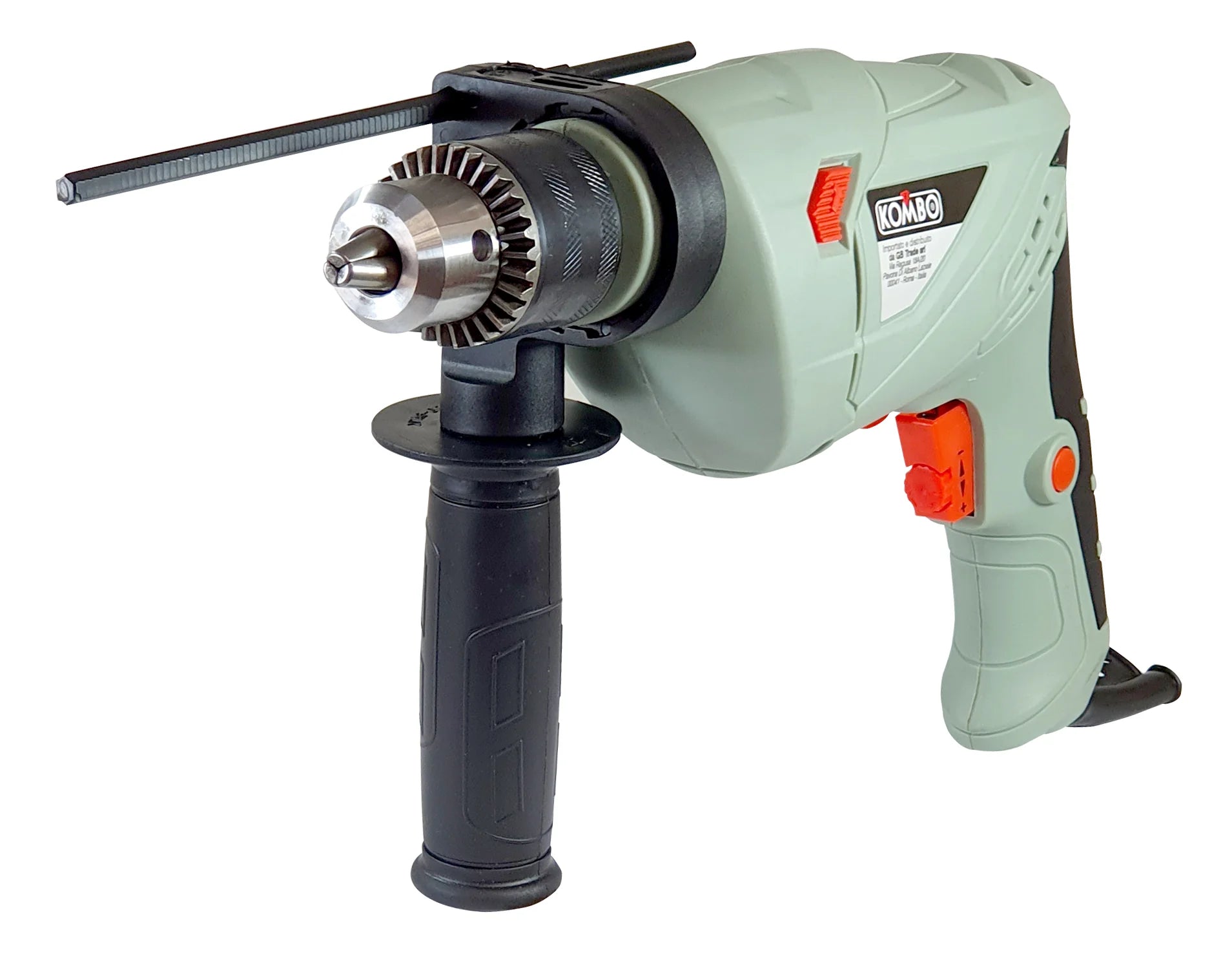 Trapano a Percussione Kombo 710W, Trapano Elettrico Multifunzione per Edilizia e Bricolage con Velocità Variabile | Kombo