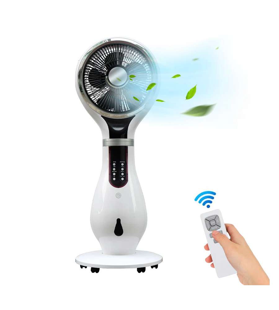Ventilatore nebulizzatore 3 in 1 umidificatore antizanzare ionizzatore 80W Kasanova